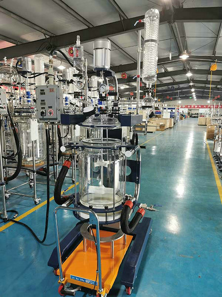 實驗室用小試過濾玻璃反應釜