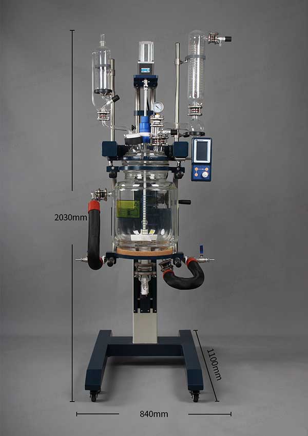 高硼硅玻璃反應釜