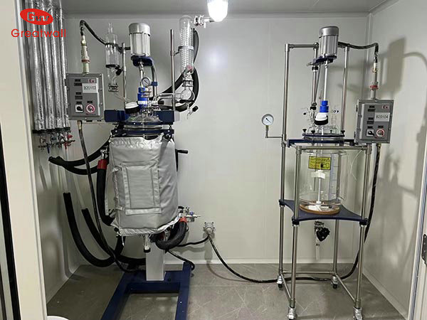 長城科工貿三層玻璃反應釜