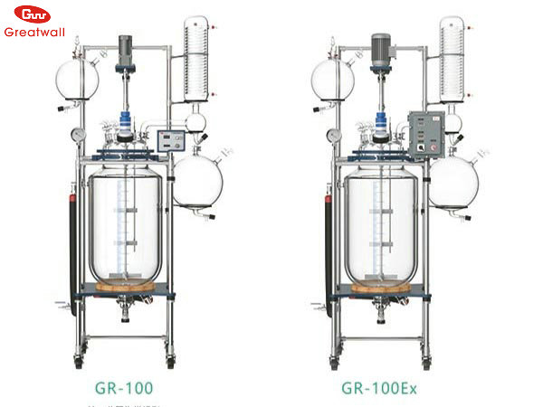 大型雙層玻璃反應釜